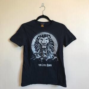 THE lion King S short sleeve t-short black glitter